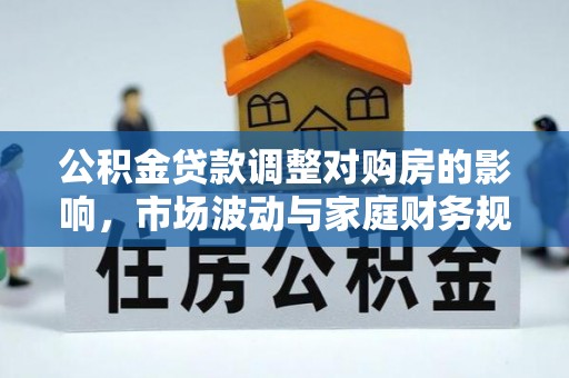 古县公积金贷款调整对购房的影响，市场波动与家庭财务规划